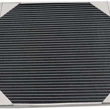 ALLOYWORKS 3 Row Core All Aluminum Radiator For 2007-2017 Jeep Wrangler JK 3.6L 3.8L V6 Offroad