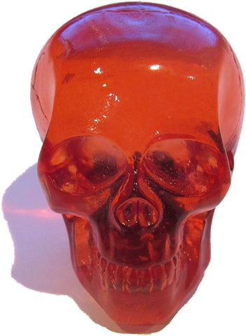 Kool Collectibles Clear Red Skull Shifter Shift Knob Rat Rod Lever