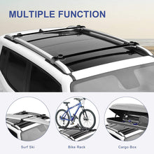 MOSTPLUS Roof Rack Cross Bar Rail Compatible with 2014-2018 Jeep Renegade Cargo Racks Rooftop Luggage Canoe Kayak Carrier