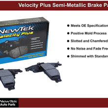 SMD537H Rear Semi-Metallic Brake Pads+Hardware