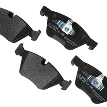 Bosch 0986494117 EuroLine Disc Brake Pad Set for BMW: 2007-09 323i, 2006 325i, 2006 325xi, 2007 328i, 2007 328xi, 2006 330i, 2006 330xi, 2007 335xi, 2004-07 525i, 2012 X1, 2009-16 Z4 - FRONT