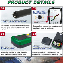 Brake Fluid Tester - Oil Inspection Goose Neck Detector Sound and Light Double Alarm (Fit For DOT3 DOT4 DOT5.1 Brake Fluid Detector)