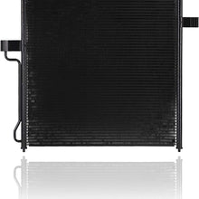 A-C Condenser - Valeo For/Fit 3056 02-05 Ford Explorer Mountaineer 4.0/4.6L (Excluding Sport/Sport-Trac)