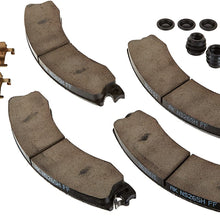 ACDelco 171-1024 GM Original Equipment Rear Disc Brake Pad Kit with Brake Pads, Clips, Seals, Bushings, and Caps