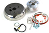 3-Hole Polished Hub Adapter Installation Kit For Aftermarket Steering Wheels