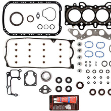 Evergreen Engine Rering Kit FSBRR4038EVE��� Compatible With 01-05 Honda Civic 1.7 SOHC D17A1 Full Gasket Set, Standard Size Main Rod Bearings, Standard Size Piston Rings
