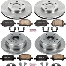 Autospecialty KOE1060 1-Click OE Replacement Brake Kit