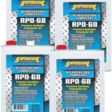 TSI Supercool 24766 HVAC POE 68 Premium Synthetic Polyester Oil - 1 Gallon, Pack of 4