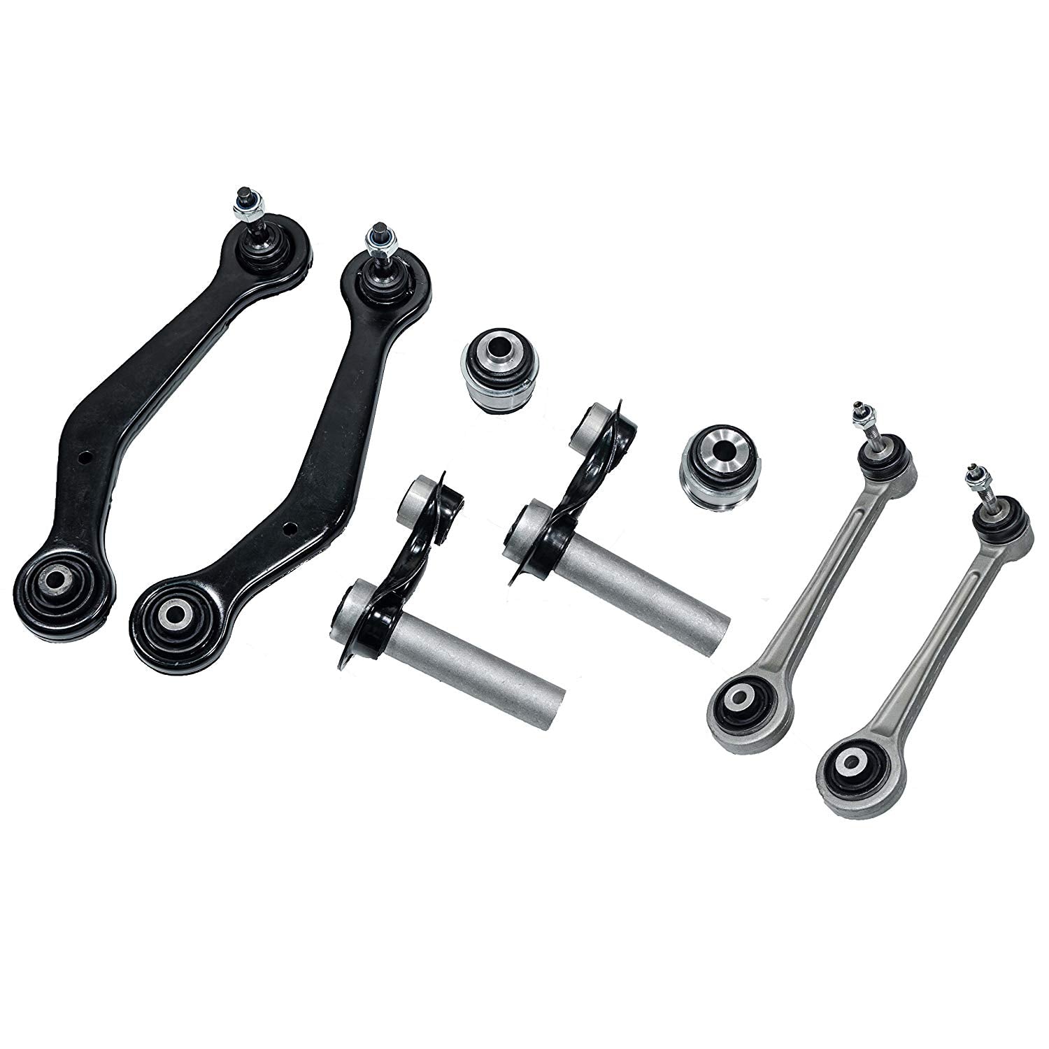 Rear Control Arms Integral Link Ball Joint Set Kit 8pc for BMW X5 E53 2000-2006
