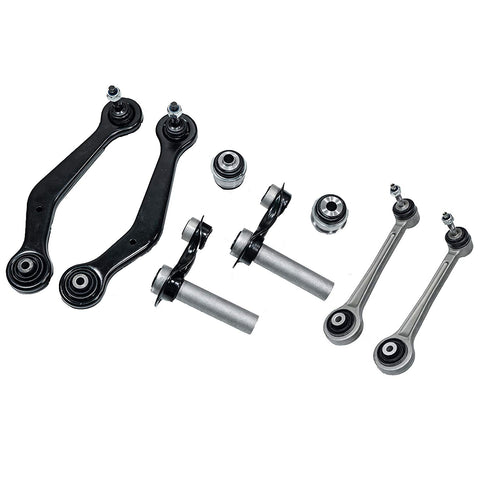 Rear Control Arms Integral Link Ball Joint Set Kit 8pc for BMW X5 E53 2000-2006