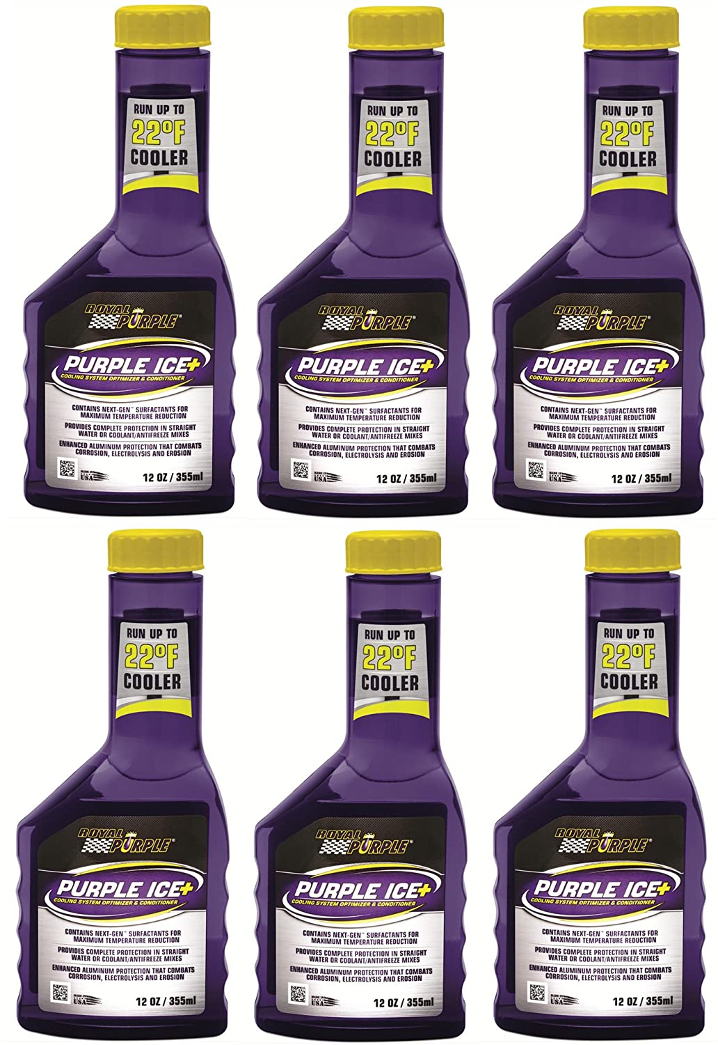 Royal Purple 01600 Purple Ice Radiator Coolant Additive 12 oz. Bottle Pack of 6