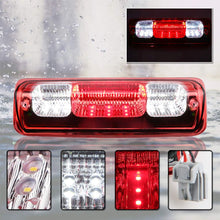 LED 3rd Tail Brake Cargo Light High Mount Lamp For 04-08 Ford F150, 07-10 Ford Explorer Sport Trac, 06-08 Lincoln Mark LT (Chrome Housing Red Lens)