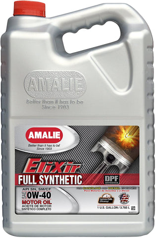 Amalie Elixir 0W40 Synthetic Oil- 4/1Gal case