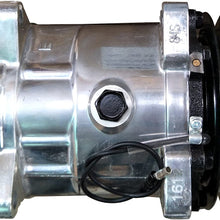 ACTECmax Universal A/C Compressor with Black 2PK Clutch SD 508 Style 5H14 R134A V Belt