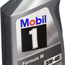Mobil 1 122094 5W-40 Formula M Motor Oil-1 Quart Bottle, 6 Pack