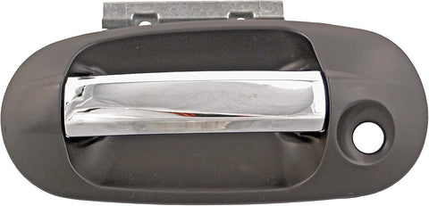 Dorman 83329 Front Driver Side Exterior Door Handle for Select Ford/Lincoln Models, Black and Chrome