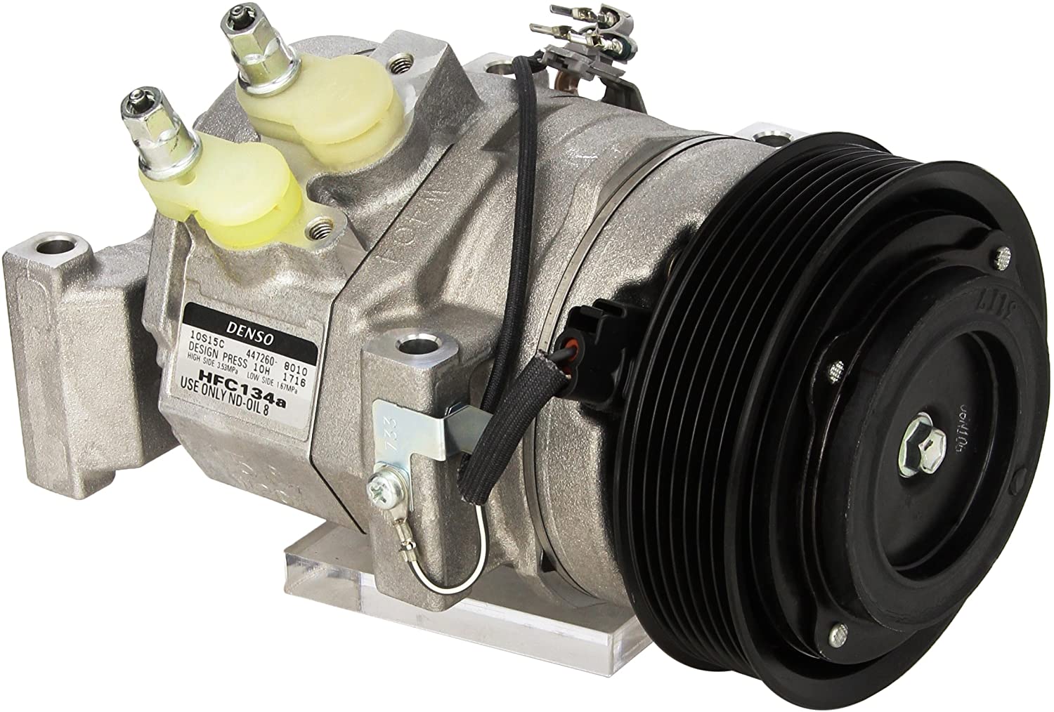 Denso 471-1012 New Compressor with Clutch