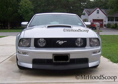 Unpainted Hood Scoop Compatible with 2005, 2006, 2007, 2008, 2009 Ford Mustang by MrHoodScoop HS009