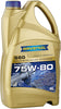 RAVENOL J1C1136-001 SAE 75W-80 Gear Oil - SSG Full Synthetic API GL-4 (1 Liter)