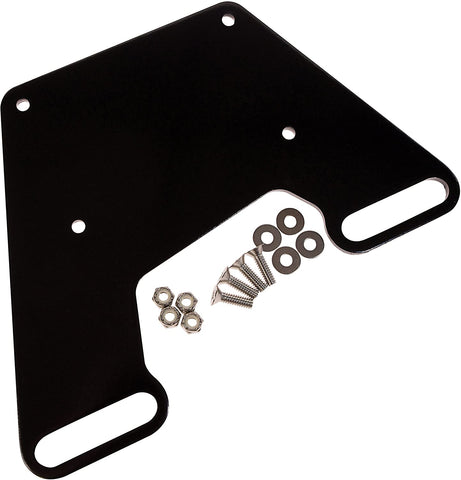 Panther KPMMP King Pin Anchor System Universal Engine Mount Plate (Black Powder Coat),1 Pack