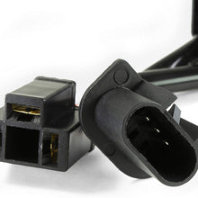 Anti Flicker Decoder & HID Kit Computer Warning Canceler - For 7 inch LED Headlight on Jeep Wrangler JK TJ or Trucks Motorcycle Car leds headlights bulbs (Back Plug (H13-H4))