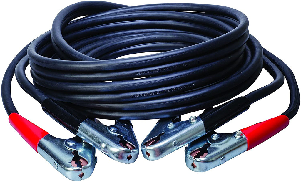 Road Power 87600108 20-Feet, 4-Gauge Heavy-Duty Booster Cable with Parrot Jaw Clamps Car Battery Jumper Cable