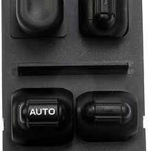 Dorman 901-448 Front Driver Side Door Window Switch for Select Dodge Models, Black