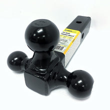 MAXXHAUL Black 70270 Hollow Shaft Triple Ball Mount