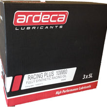 Ardeca Racing Plus 10w-60 Fully Synthetic Motor Oil 3 x 5 Liter CASE Made in Belgium