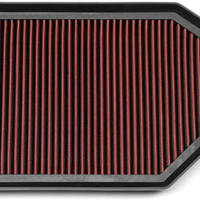 DNA Motoring AFPN-173-RD Red Panel Air Filter For 11-18 Charger/Challenger