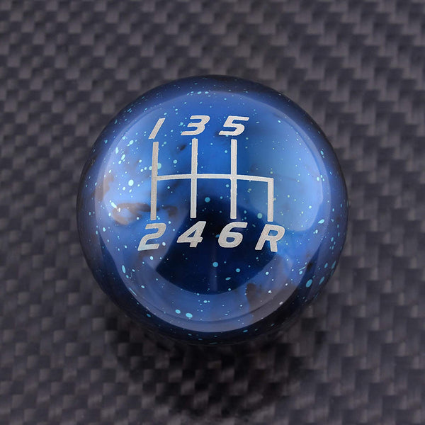 Billetworkz Cosmic Space Shift Knob Compatible/Replacement for Subaru 6 Speed STI: 2004+ /WRX: 2015+