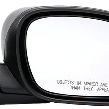 Dorman 955-1737 Passenger Side Power Door Mirror - Heated for Select Chrysler / Dodge Models, Black