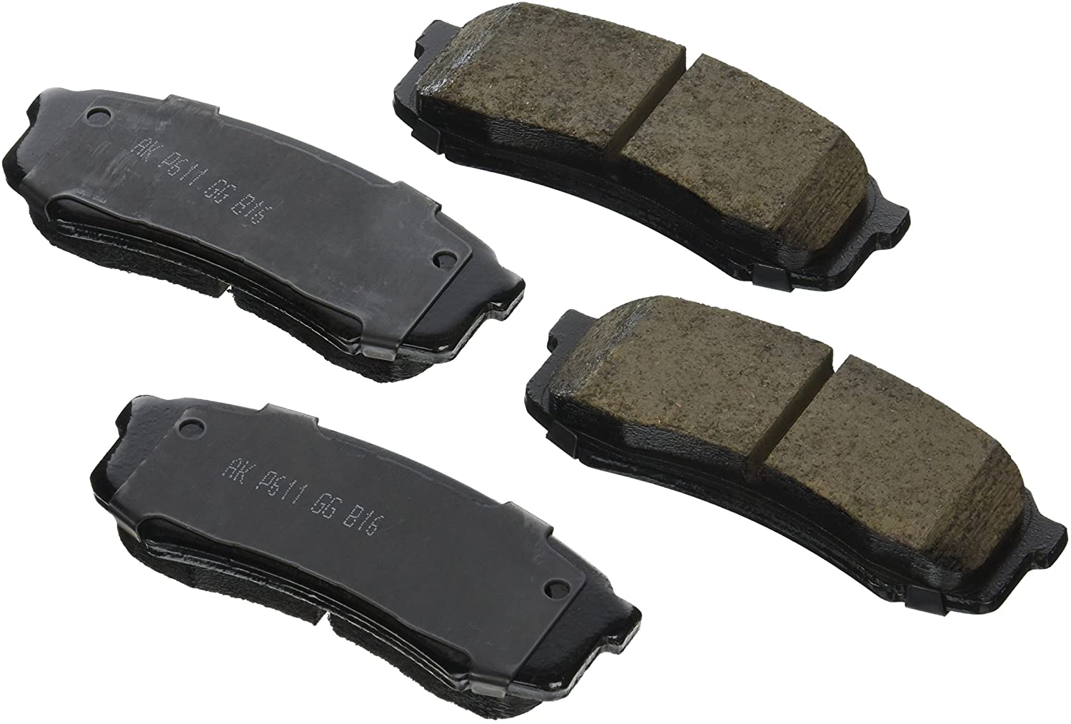 Akebono ASP606 Performance Ultra Premium Ceramic Disc Brake Pad Kit