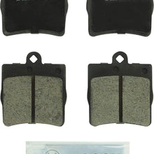 Bosch BC779 QuietCast Premium Ceramic Disc Brake Pad Set For Select Chrysler Crossfire; Mercedes-Benz C200, C230, C240, C280, CL200, CL230, SLK230, SLK280, SLK300, SLK320; Rear
