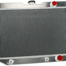 ALLOYWORKS 4 Row All Aluminum Radiator for 1959-1965 Chevy Impala/Bel Air/El Camino/Biscayne/GMC AT/MT PRO