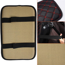 Monrand Center Console Armrest Pad, Universal Car Armrest Cover Fit for Most Vehicle, SUV, Truck Car Accessories (01)