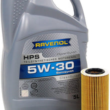 Blau J1A5085-C Motor Oil Change Kit - Compatible with 2008-15 Audi TT w/ 4 Cylinder 2.0T Engine - 5w30 (Engine Code CDMA or BPY)