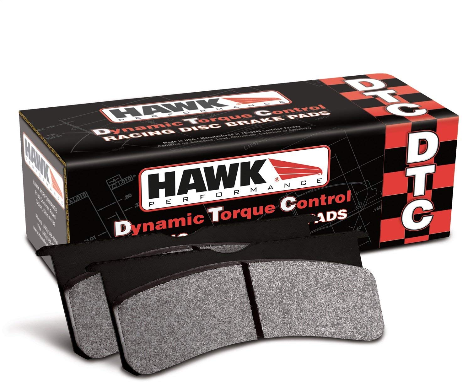 Hawk Performance HB658U.570 Disc Brake Pad, Front