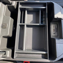 JKCOVER Center Console Organizer Tray Compatible with (2019-2020) Chevy Silverado 1500/GMC Sierra 1500 and 2020 Chevy Silverado/GMC Sierra 2500/3500 HD Accessories - Full Console w/Bucket Seats ONLY