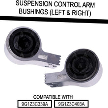 AUTOACER - 2 Piece Front Lower Rearward Suspension Control Arm Bushing Set - Fits FORD, Fits LINCOLN, Fits MERCURY