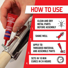Loctite 209741 ADHESIVES_AND_SEALANTS, 0.2, Red