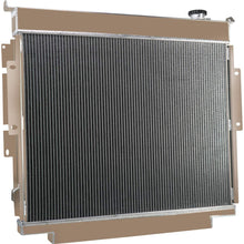 ALLOYWORKS 4 Row Core All Aluminum Radiator for 1983-1994 Ford F150 F250 F350 F59 6.9L 7.3L V8 AT/MT