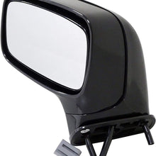 Dorman 955-2441 Driver Side Power Door Mirror - Folding for Select Ford Models, Black