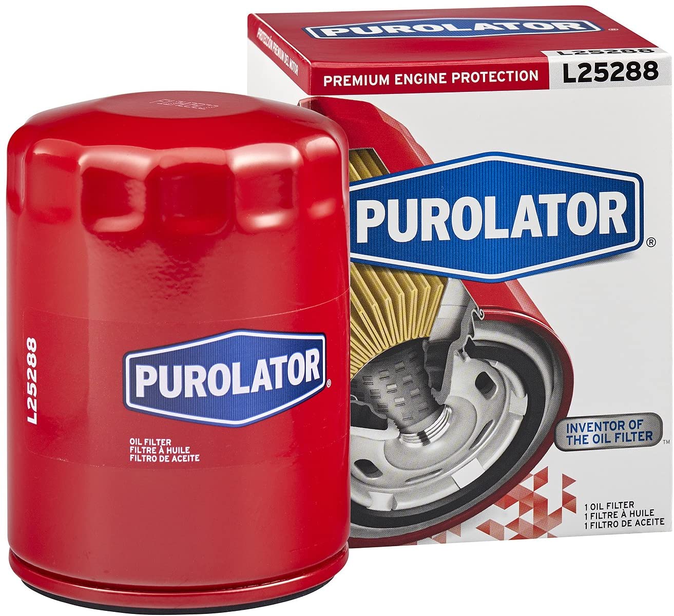 Purolator L25288 Premium Engine Protection Spin On Oil Filter (single filter)