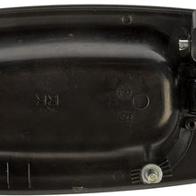 Dorman 80552 Rear Driver Side Exterior Door Handle for Select Cadillac Models, Black and Chrome