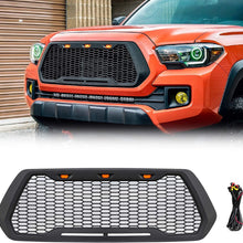 VZ4X4 Front Grill Mesh Grille Fit for Toyota Tacoma 2016, 2017, 2018, 2019, 2020 (WILL NOT WORK WITH FRONT SENSOR/TSS)