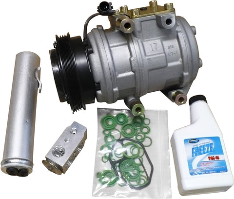 Parts Realm CO-0249AK Complete A/C AC Compressor Replacement Kit