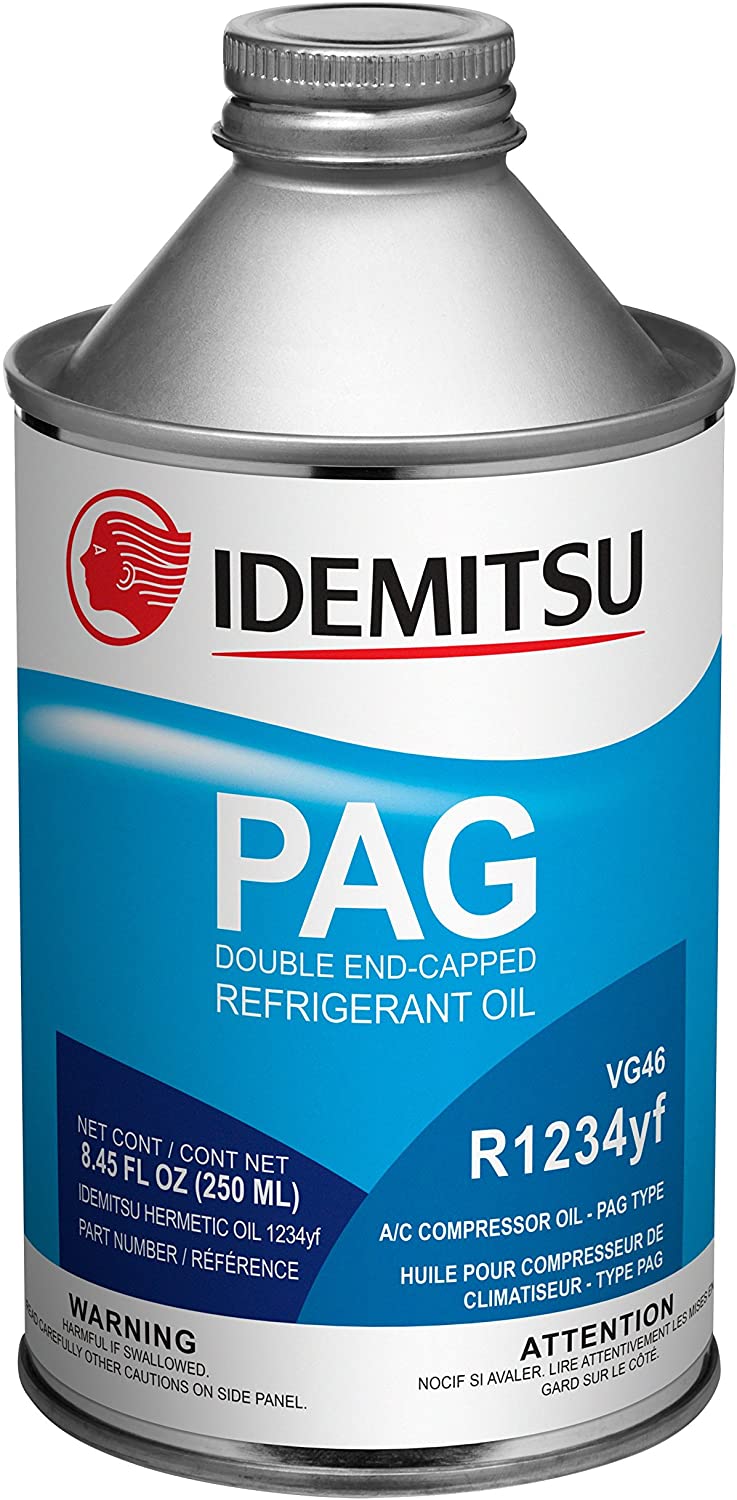 Idemitsu 32450017-70200C020 Air Conditioning Compressor PAG Oil R1234yf, 8. Fluid_Ounces