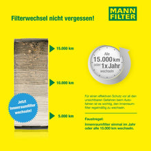 Mann Filter CU 3139 Cabin Filter