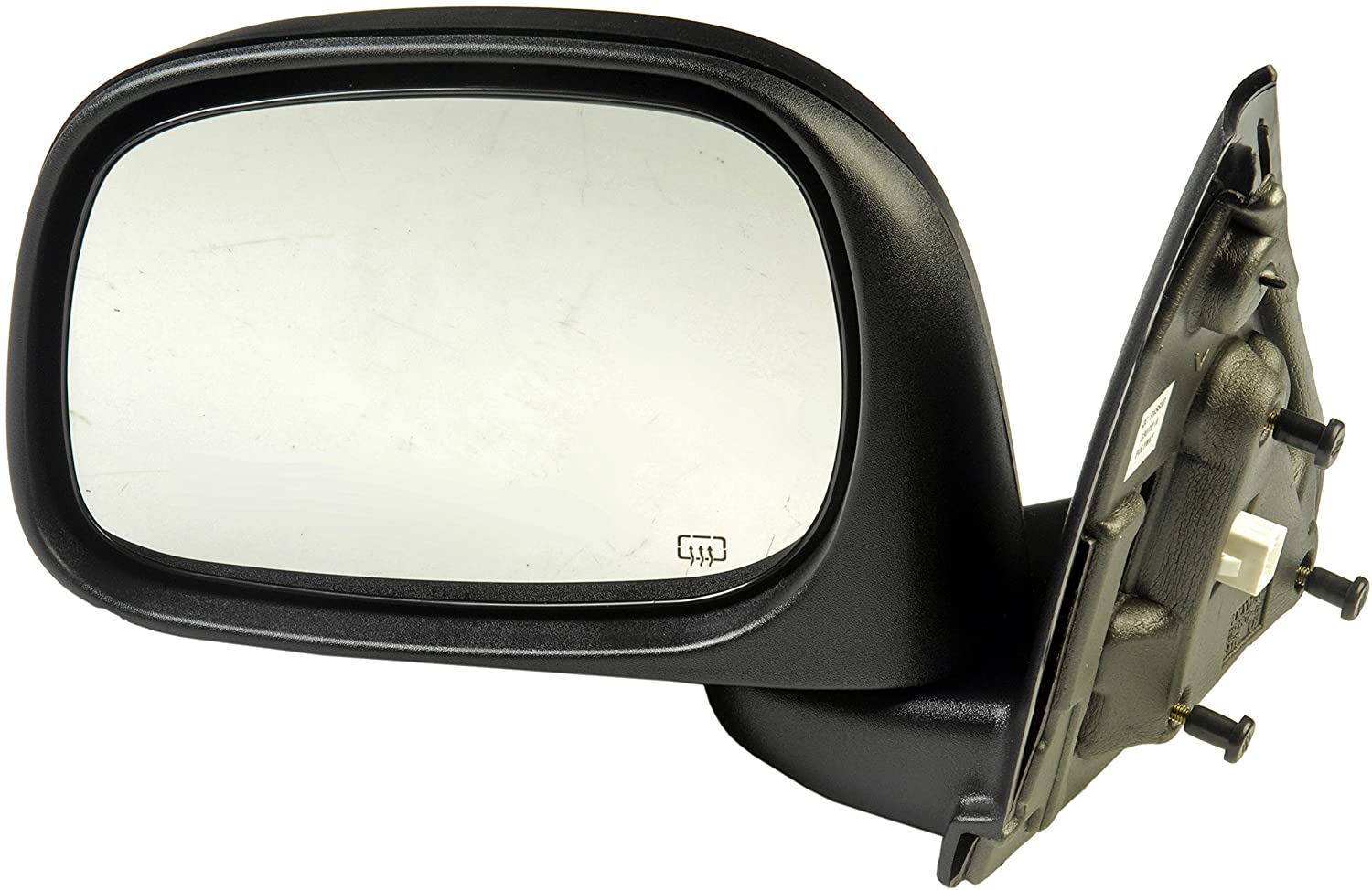 Dorman 955-1377 Driver Side Power Door Mirror - Heated/Folding for Select Dodge Models, Black